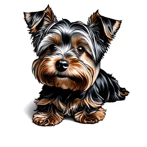 Yorkie Dog