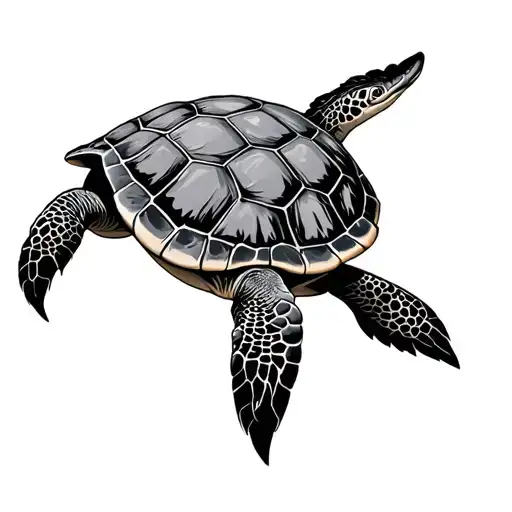 Draconic Sea Turtle