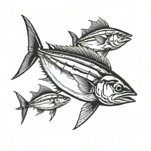 Tuna And Marlin Fish