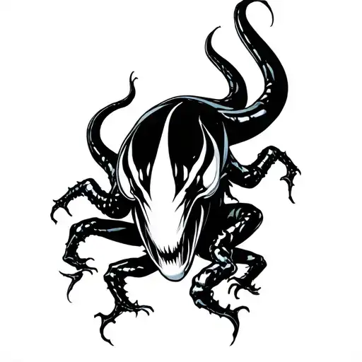 Black And White Venom