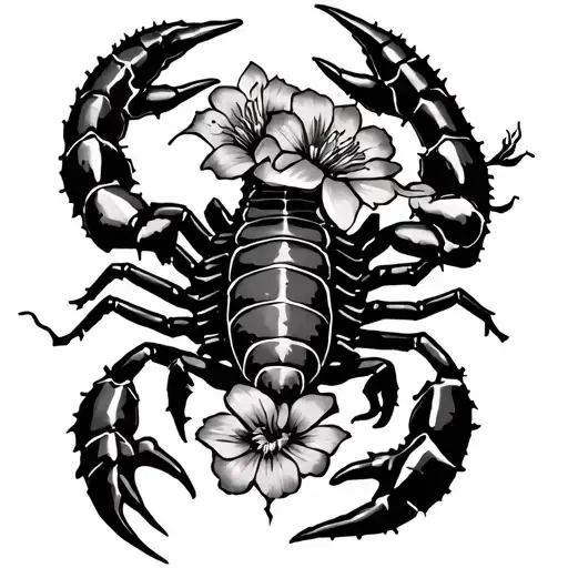 Scorpion Broken Flowers