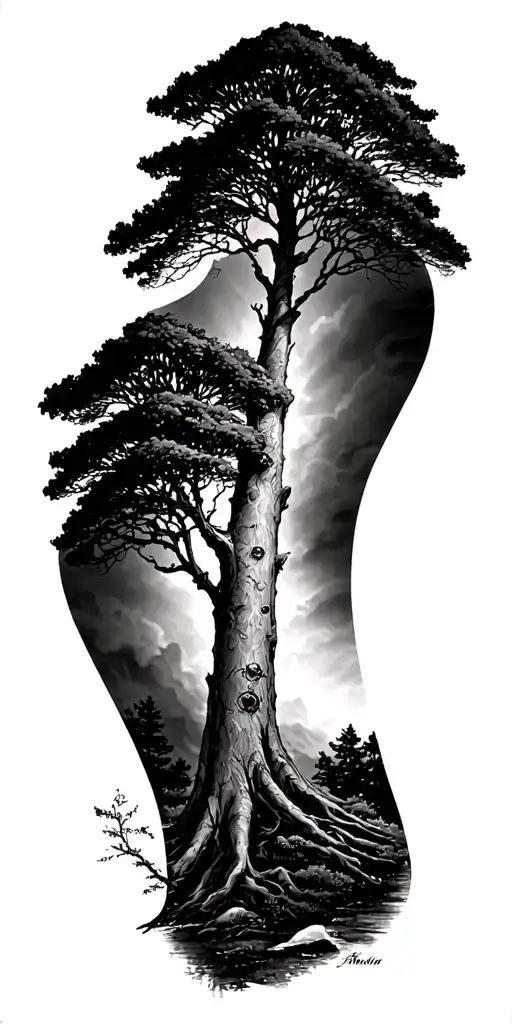 Ansel Adams Tree