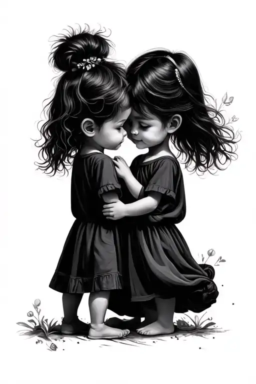 Meaningful For 2 Children With Their Names