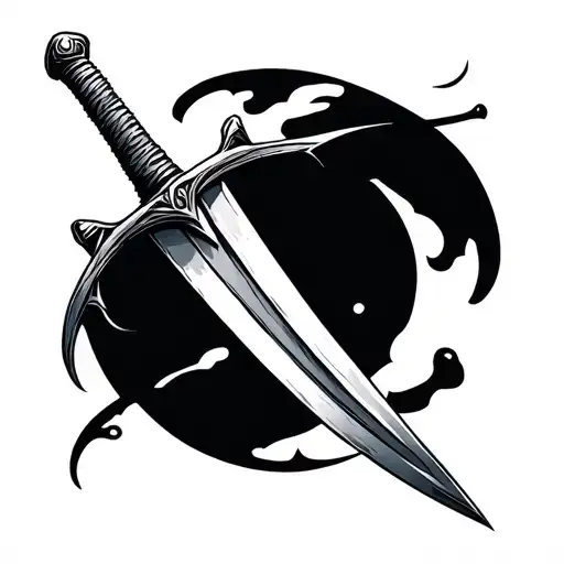 Sword On The Leg Piece