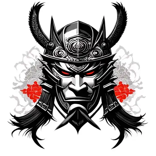 Japanese Samurai Mask