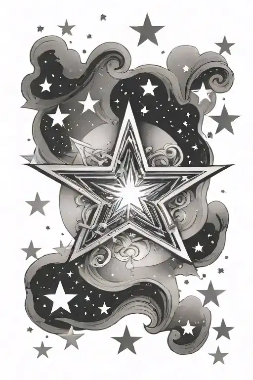 12 Stars Surrounding 1 Star