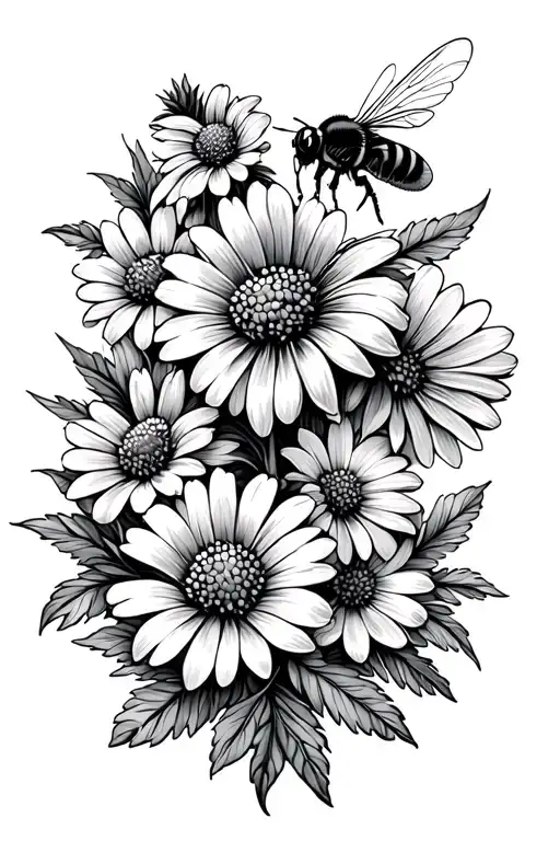 Flowers Wild Flowers Bee Flying