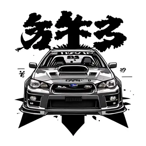 Those Samurai Subaru Wrx Sti