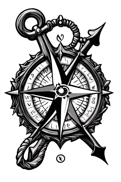 Compass Anchor Card Suits