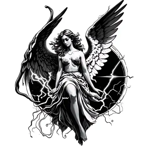 Angel And Electric Circuit