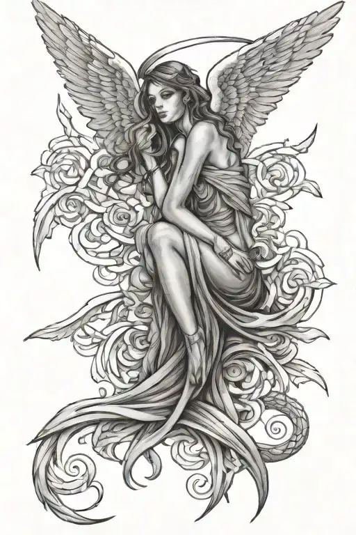 A Badass Angel Watching