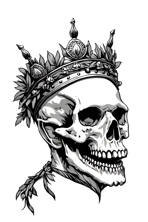 Skulk With Roman Wreath Crown