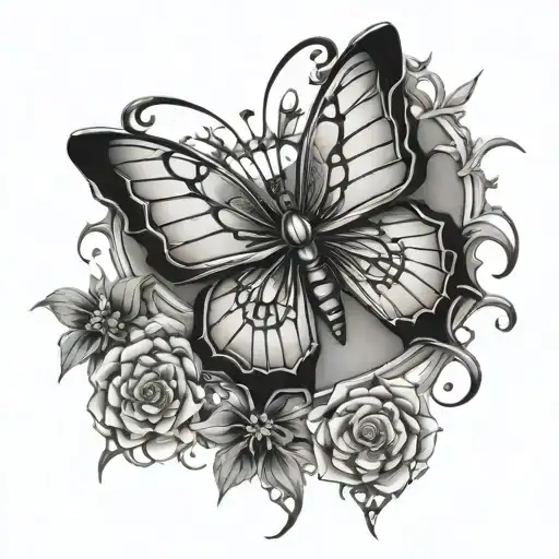 Butterfly Spider Web