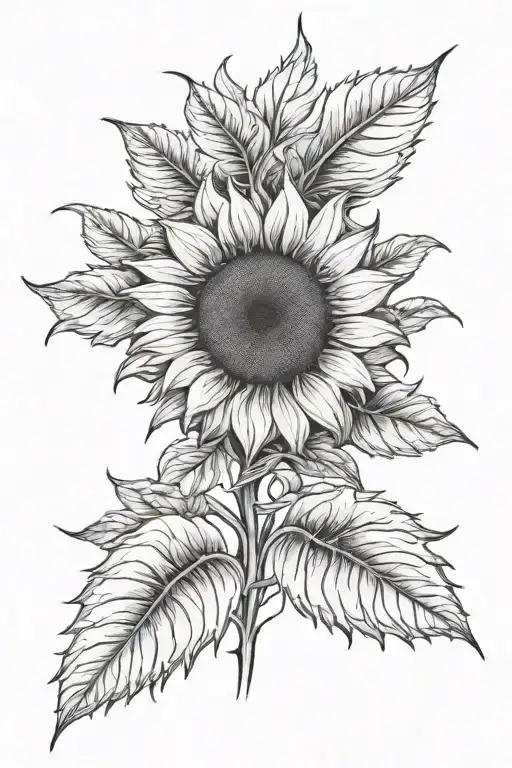 Sunflower Spine