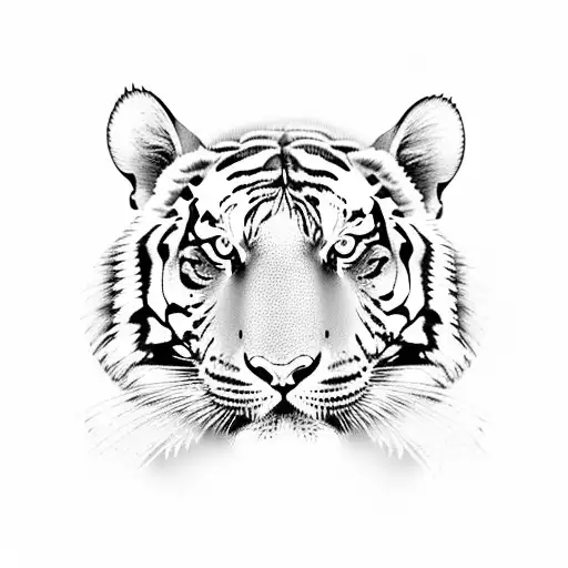 Tiger And Roman Clock