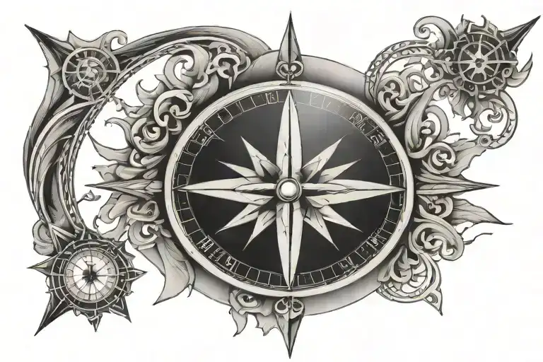 Compass Surrounded