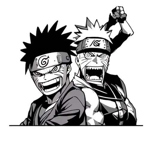 Franky From One Piece With Obito From Naruto And Gojo From Jujitsu Kaisen