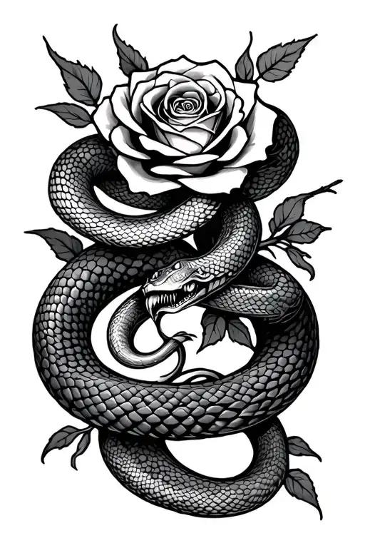 Fear God Snake And Rose