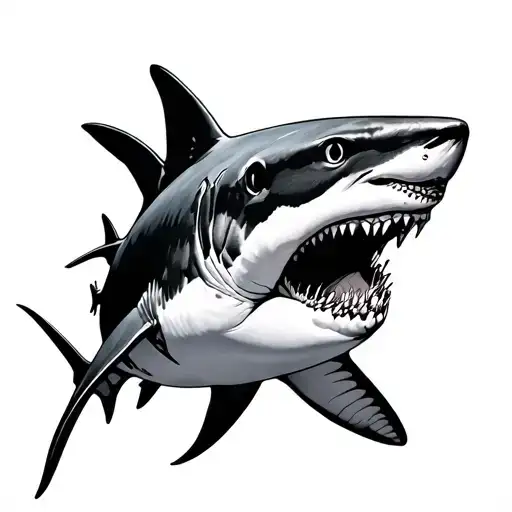 Underwater Coral Reef Saltwater Ocean Sharks