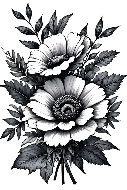 Birthflower Bouquet January August Birth Flower