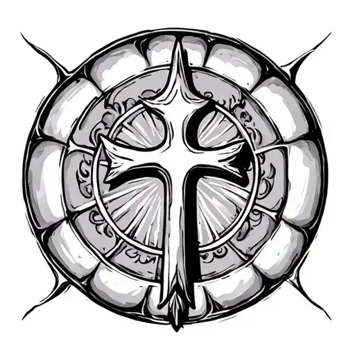 Cross In A Circle