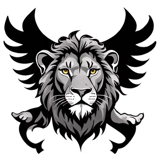 A Pic Of Lion With My Name Rabi