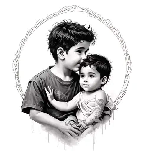 My Children Lisandro And Matilio