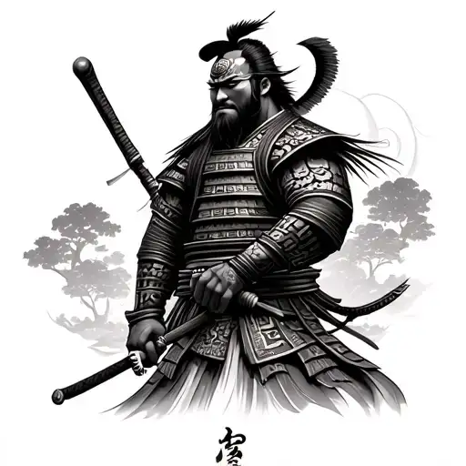 Japon Samurai Chino Temple