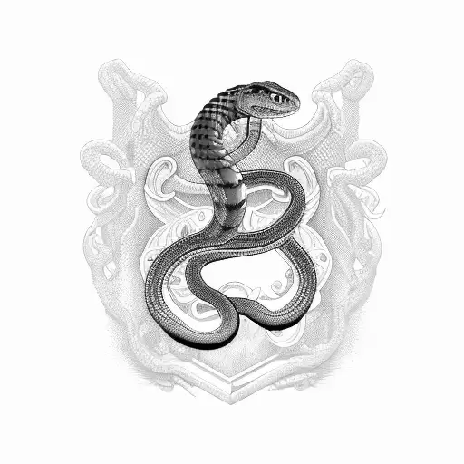 Cobra Snake In Sword