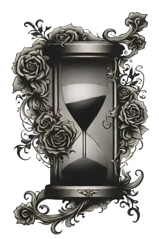 Hourglass Spine Tatto