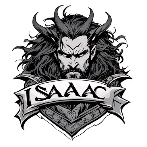 Son's Name Isaac With Demon Slayer
