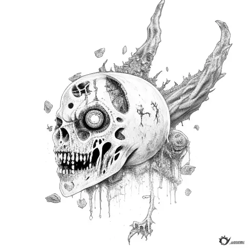 Witch Zombie Catarina Black Magic Esotheric