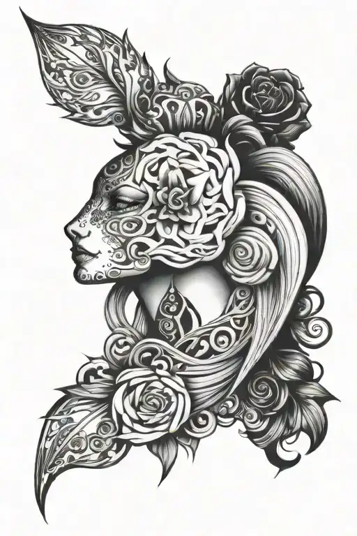 Unique Female Full Sleeve