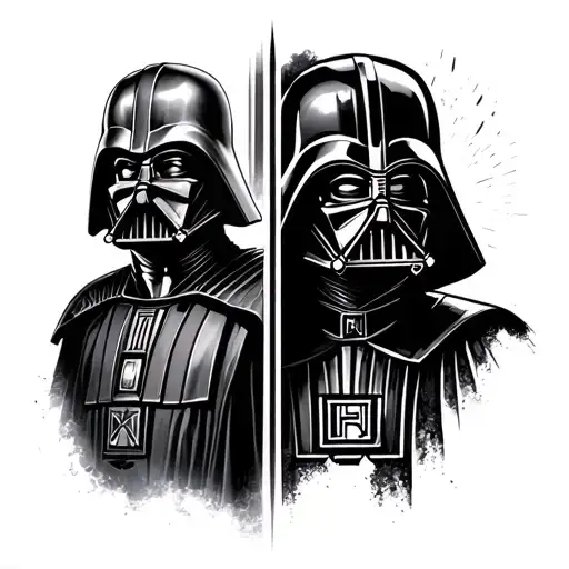 Starwars Empire Dart Vader Vs Anakin