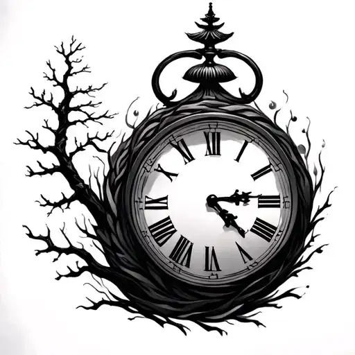 Clock And Tree