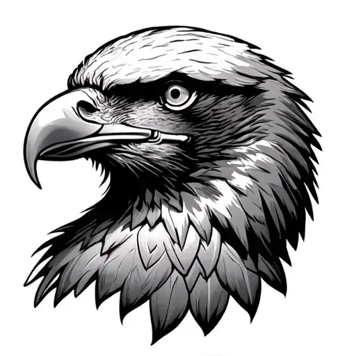 Us Army Infantry Helmet Merging With A Majestic Bald Eagle