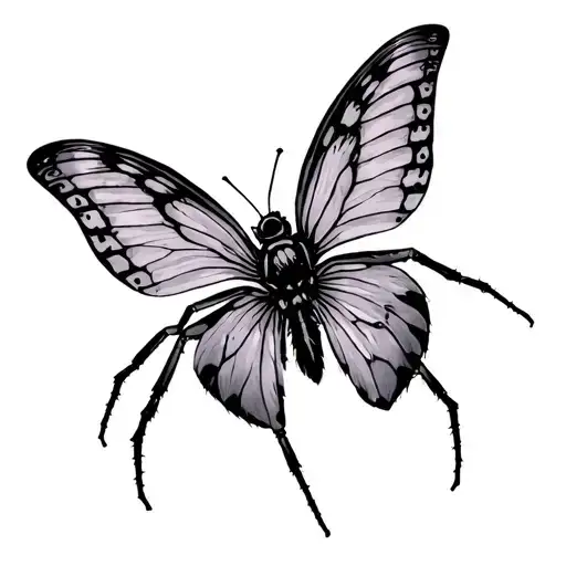 Buterfly Spider Lilas