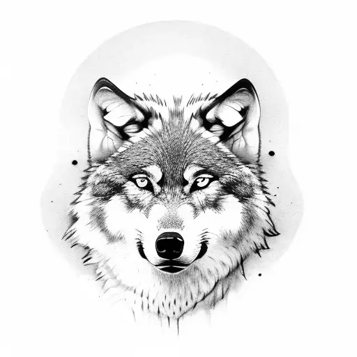 Wolf Paw With A Crow