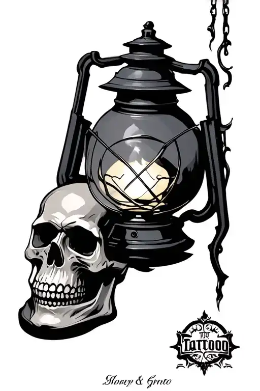 The Lantern In Skull