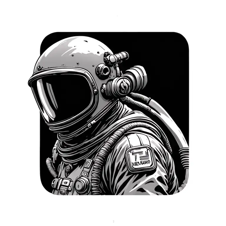 Deep Sea Diver Suit With Helmet