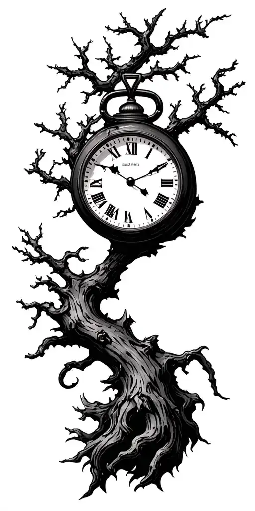 Clock And Tree Branch