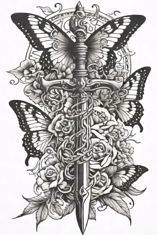 Anchor Sword Butterfly Emerging