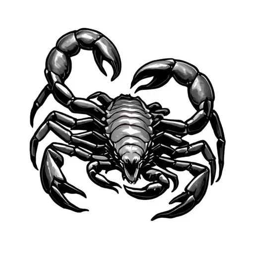 Muscle Scorpion Protect Two Virgo Child