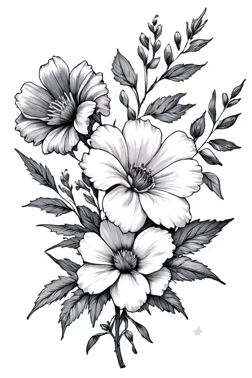 April And March Birth Flowers