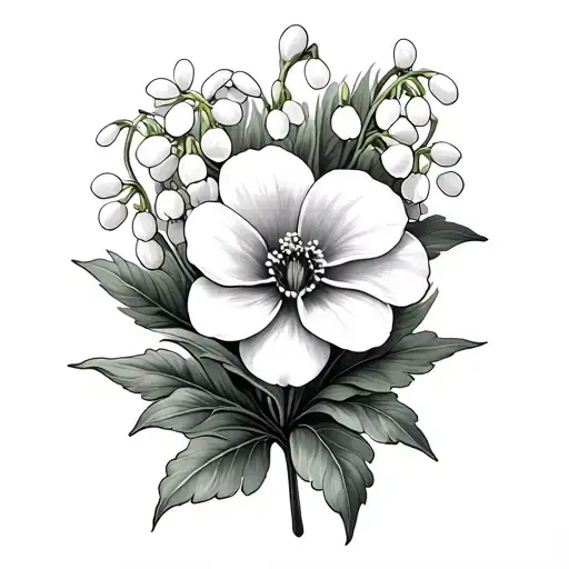 Primrose And Lily Of The Valley Dainty