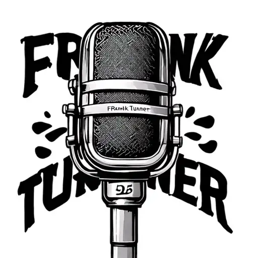 A 55 Microphone In Black For Frank Turner
