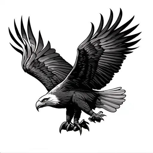 Eagle Flying