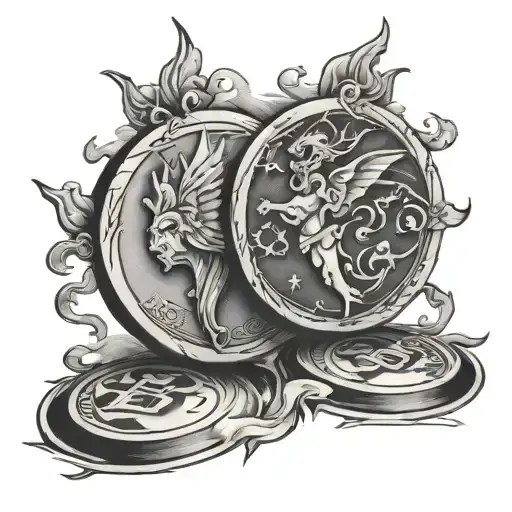 Flip Coin Good Versus Evil