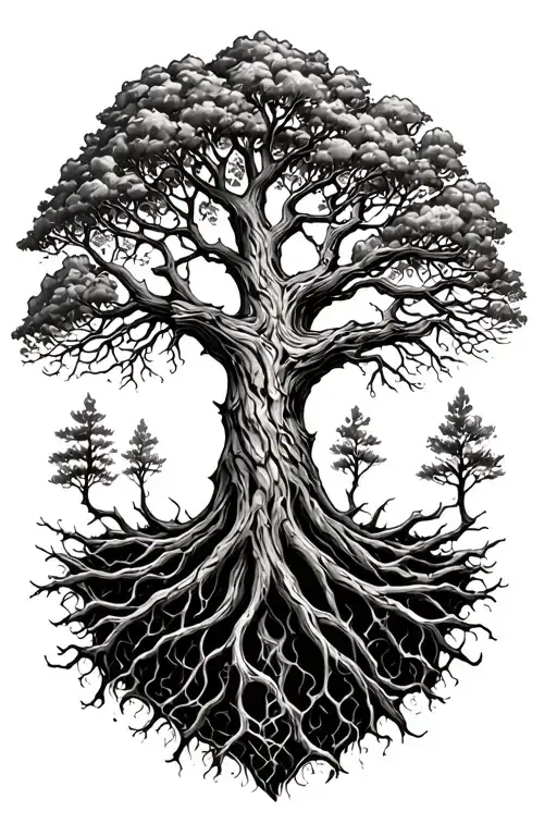 Tree Of Life Branching Out