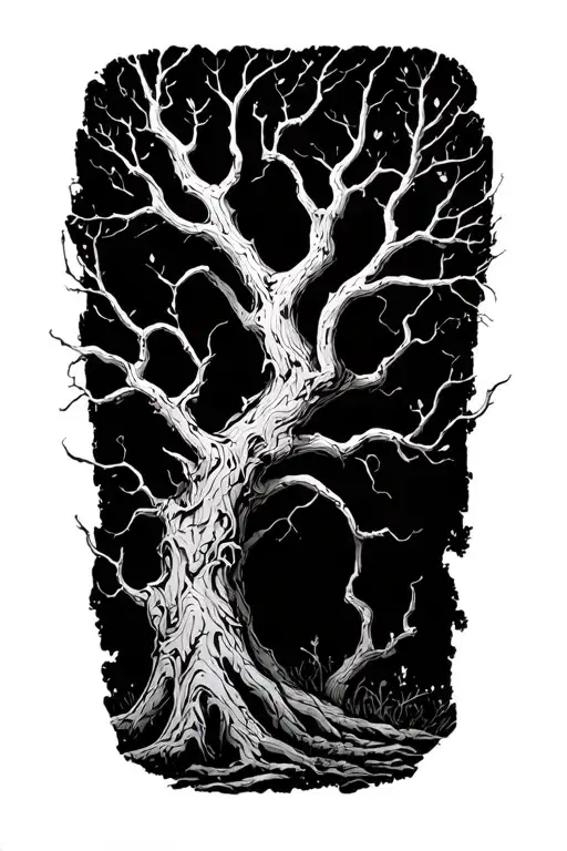 Leafless Tree Branching Out